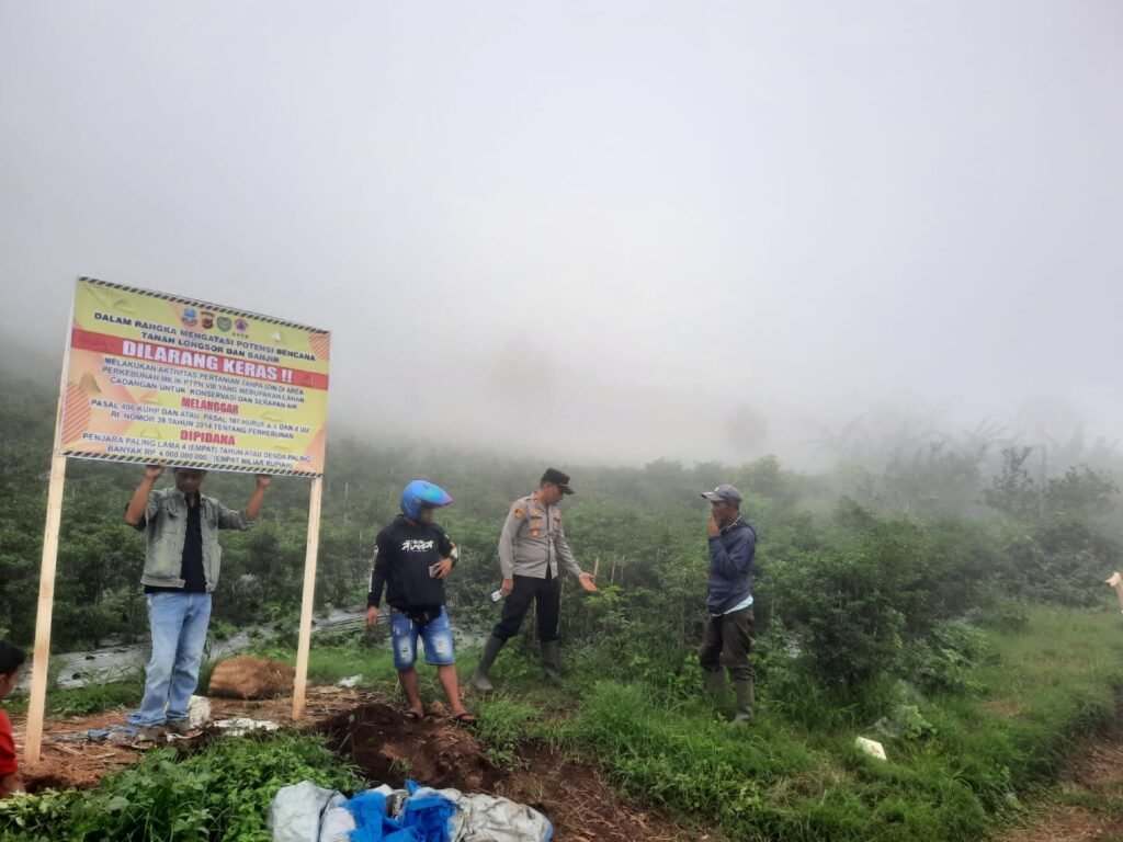 Penertiban Pertanian Ilegal di Pamulihan Garut