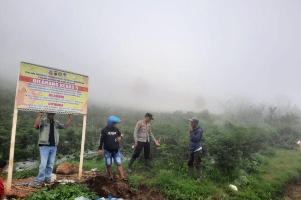Penertiban Pertanian Ilegal di Pamulihan Garut