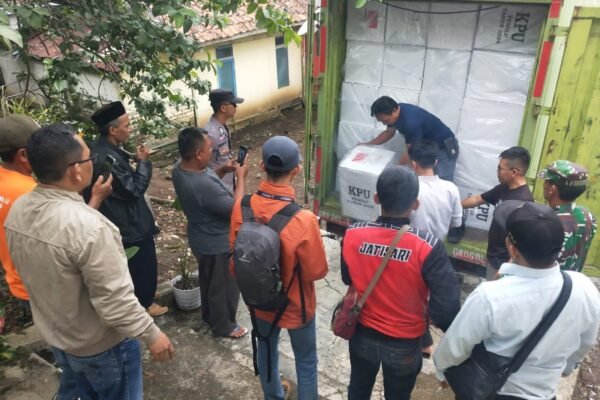 Pendistribusian Surat Suara Pemilu 2024 di Garut Dipastikan Aman