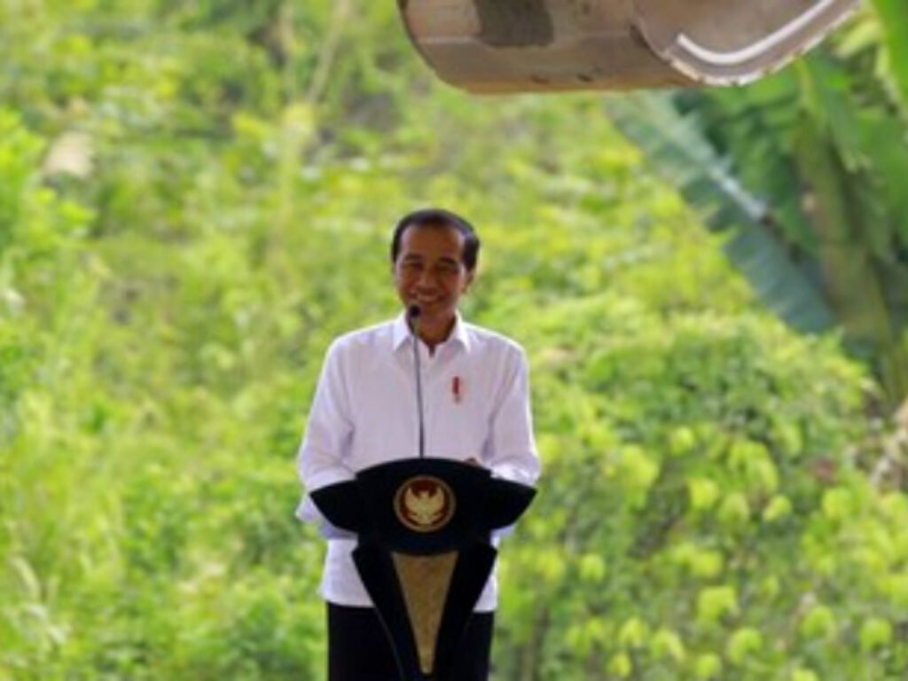 Peletakan Batu Pertama Pembangunan Kantor Otorita IKN Oleh Presiden