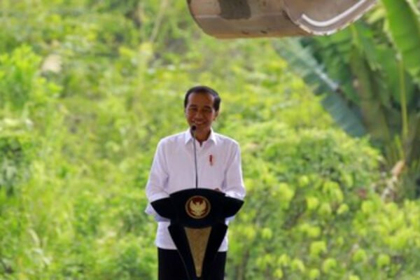 Peletakan Batu Pertama Pembangunan Kantor Otorita IKN Oleh Presiden