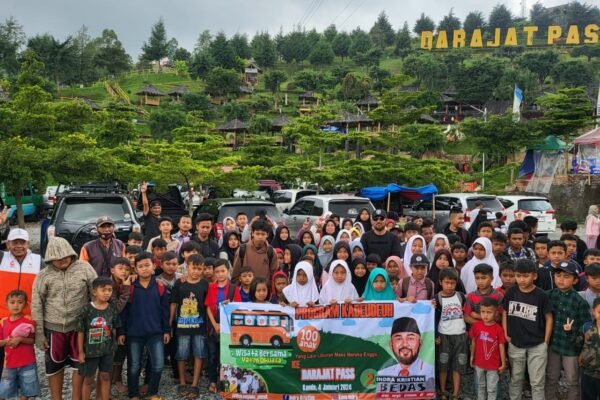 Viral, 137 Anak Yatim dan Dhuafa Dibawa Caleg PKS Garut Ke “Negeri Diatas Awan”