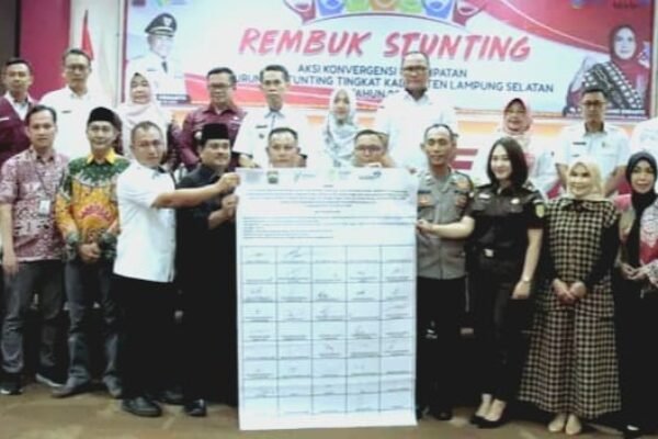 Rembuk Stunting Kabupaten Lampung Selatan Target Zero Stunting