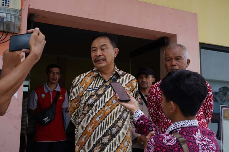 Inspeksi Pj. Bupati Garut ke Dinas Sosial