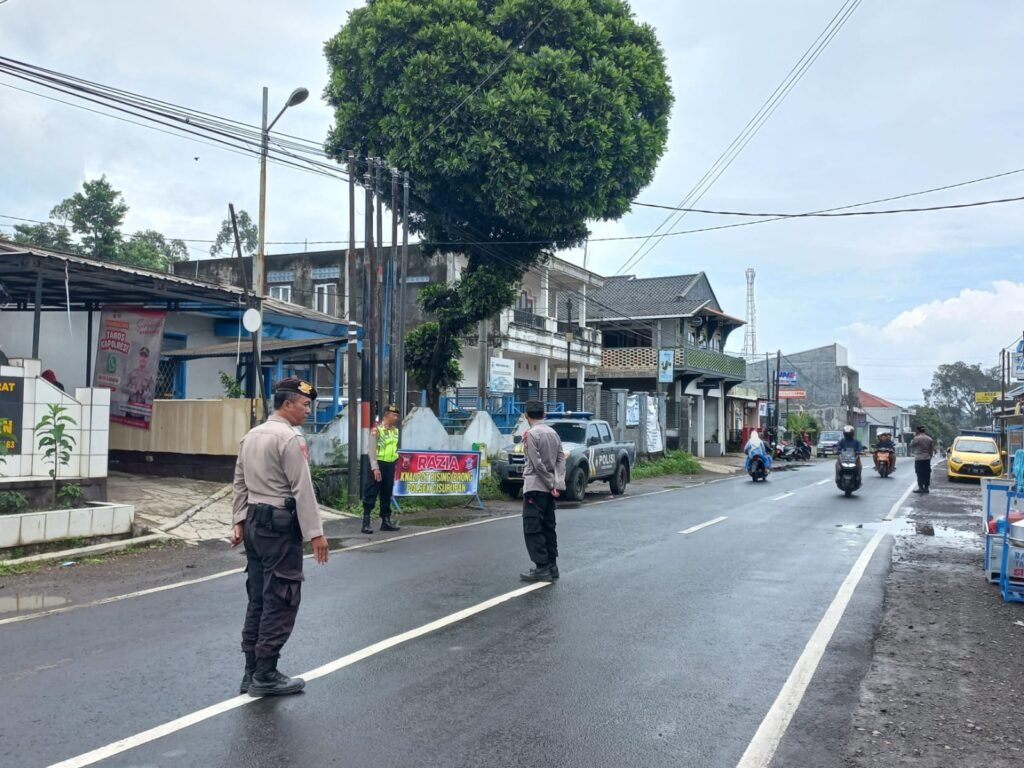 Sat Lantas Polres Garut Terus Sosialisasikan Larangan Penggunaan Knalpot Brong
