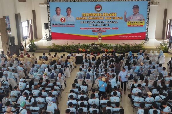 Konsolidasi Milenial Dan Gen Z Relawan Anak Bangsa Se-Jabar Siap Menangkan Paslon Capres Cawapres Ini…
