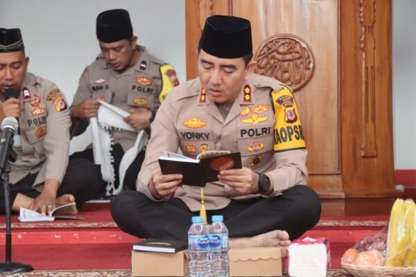 Peringati Isra Mi’raj 1445, Polres Garut Gelar Pengajian Bersama