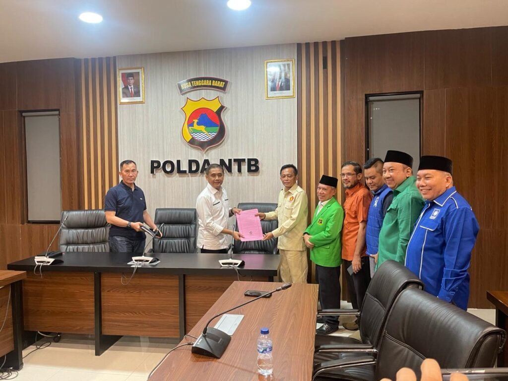 Kedatangan Enam Ketua Parpol, Polda NTB Mendadak ‘Memanas’