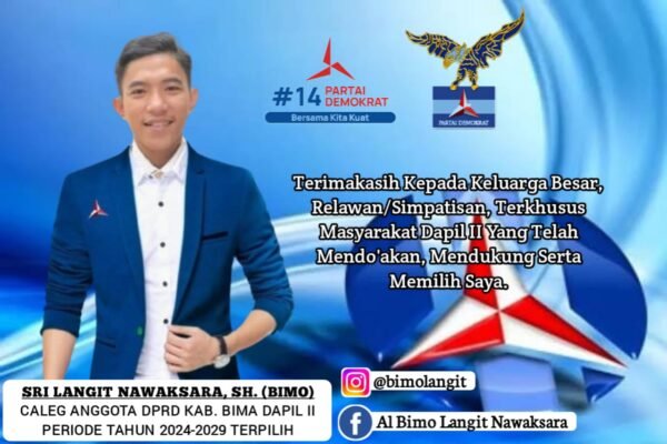 Caleg Muda Pendatang Baru Pastikan Lolos Jadi Anggota Dewan Kabupaten Bima