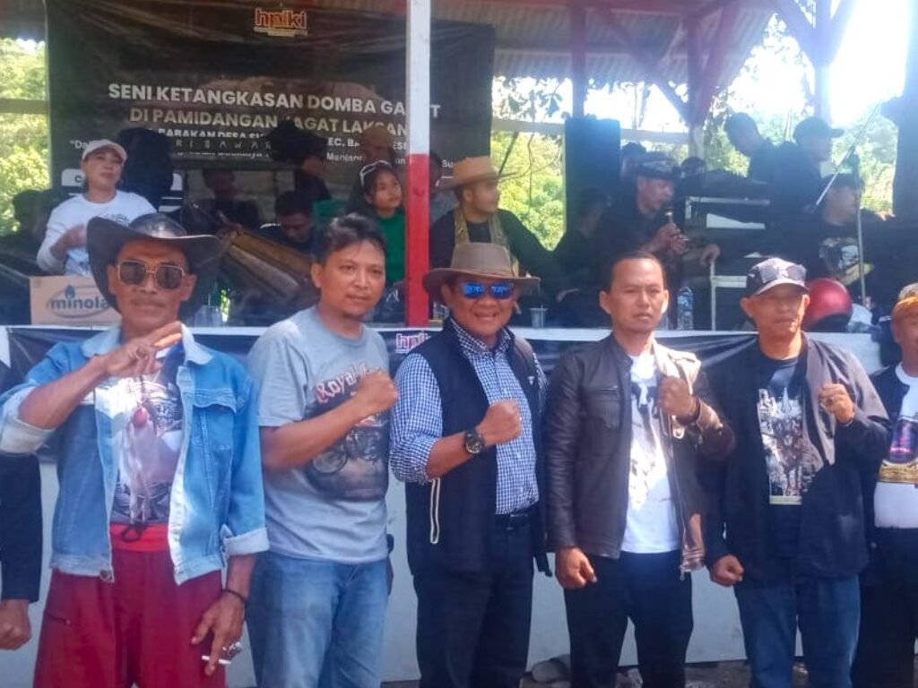 Kadis Peternakan Garut Apresiasi Pamidagangan Jagat Laksana Banyuresmi, Sukses Gelar Seni Ketangkasan Domba Garut,