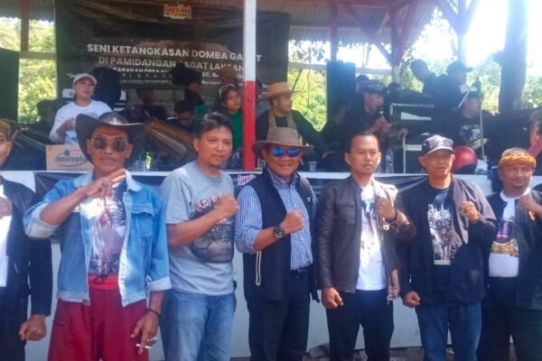 Kadis Peternakan Garut Apresiasi Pamidagangan Jagat Laksana Banyuresmi, Sukses Gelar Seni Ketangkasan Domba Garut,