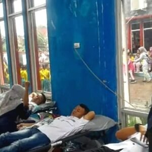 Donor darah bersama Damkar Lamsel