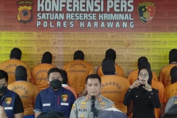 Polres Karawang Mengungkap Kasus Penadah Sepeda Motor Curian
