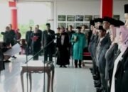 Enam Pejabat Eselon II dan 44 Eselon III Disumpah Bupati Lamsel di Aula Sebuku