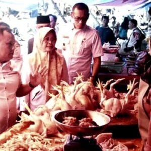Bupati Lamsel Turun ke Pasar Pastikan Stabilitas Harga Bahan Pokok