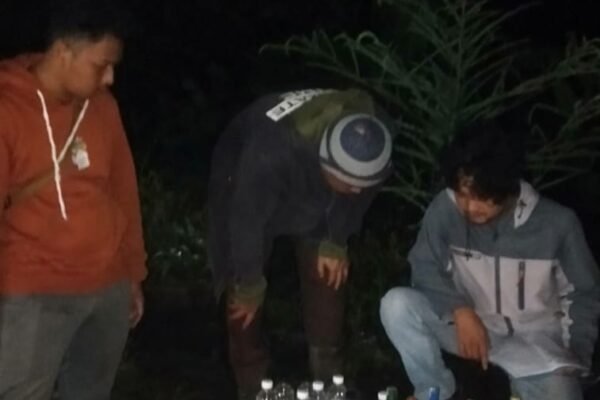 Puluhan Botol Miras Disita Sat Narkoba Polres Garut dalam Ops Pekat
