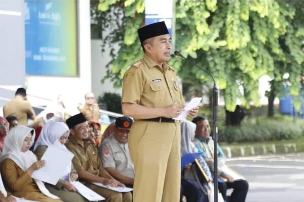 Sekda Zen Pimpin Apel Dan Lepas Purna Tugas ASN Kabupaten Tasikmalaya