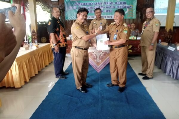 Sertijab Camat Japah Dari Sanaji ke Tejo Yuwono