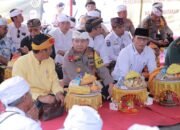 Kapolda NTB Ajak Masyarakat Terapkan Toleransi Dalam Upacara Melasti Umat Hindu