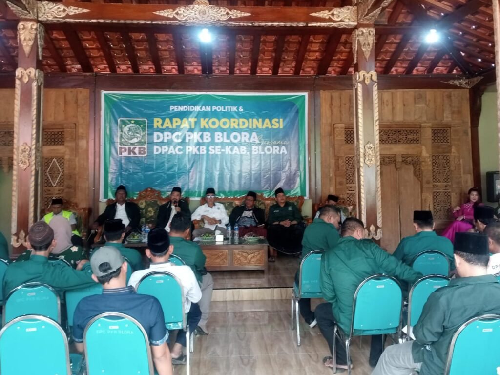 Pasca Pileg 2024, DPC Partai PKB Blora Gelar Rapat Konsolidasi