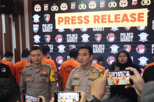 Polres Garut Ungkap Kasus Tindak Pidana Penyalahgunaan Narkotika Psikotropika dan Bahan Zat Adiktif Lainnya