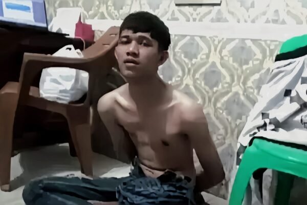 Anak Kades Nangis Ditangkap Polisi Karena Maling Motor Ketahuan