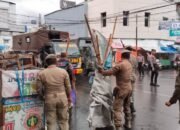 Satpol PP Garut Tertibkan PKL Yang Langgar Aturan