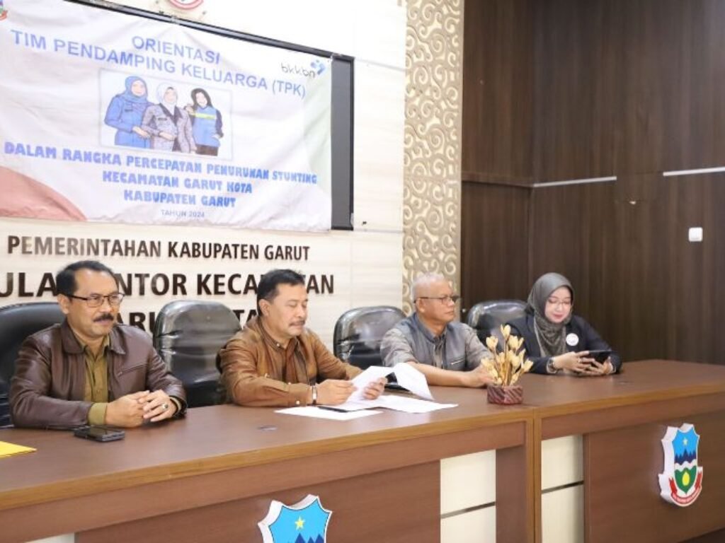 Pj Bupati Garut Resmi Buka Giat Orientasi Tim Pendamping Keluarga Percepatan Penurunan Stunting