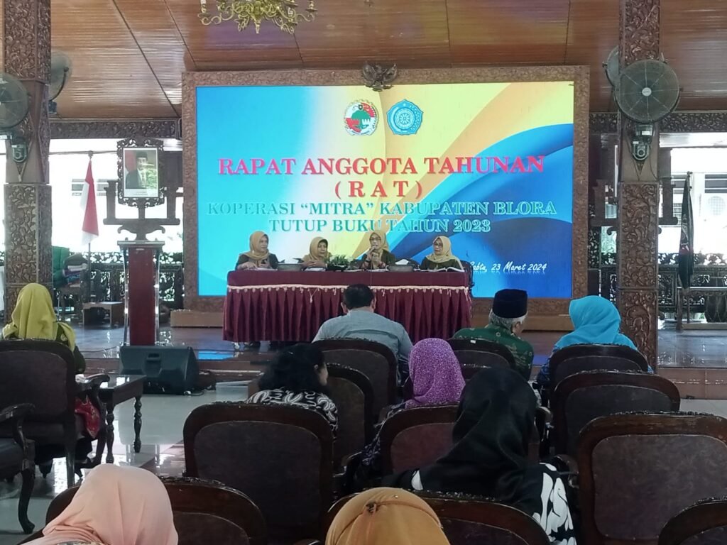 RAT Koperasi Mitra Kabupaten Blora Tutup Buku TA 2023