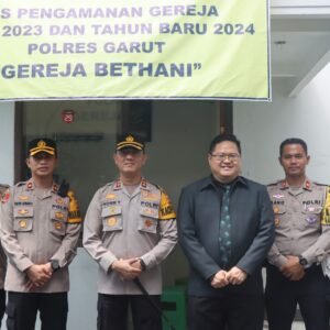 Kapolres Garut Jamin Keamanan Dan Ketentraman Perayaan Ibadah Jum’at Agung