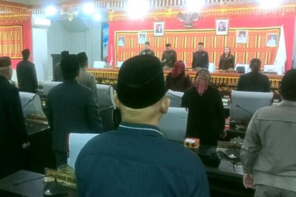 Sidang Paripurna DPRD Lampung Selatan Bahas LKPJ Bupati Tahun 2023