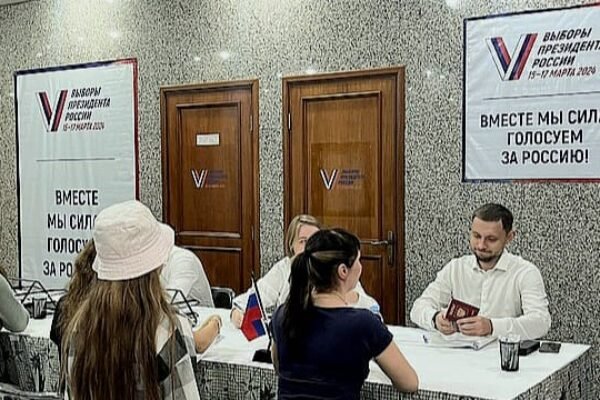 TPS 8103 Pemilu Rusia Digelar di Dalam Kedutaan Besar Rusia Pukul 08.00 – 20.00 WIB.