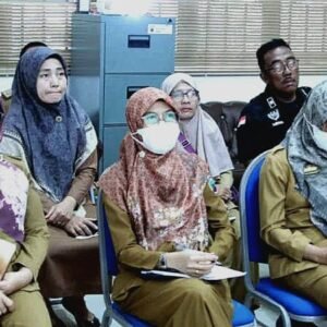 Rakor virtual TPID Lamsel dengan Kemendagri