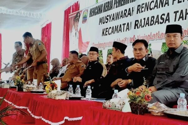 Musrembang Kecamatan Rajabasa Dihadiri Empat Anggota DPRD Lamsel