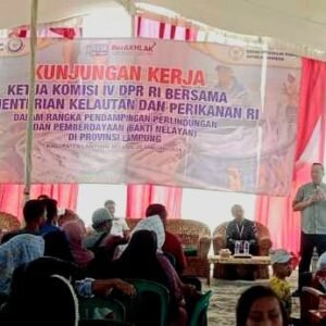 Kunjungan Kerja DPR RI dan KKP di Kabupaten Lampung Selatan