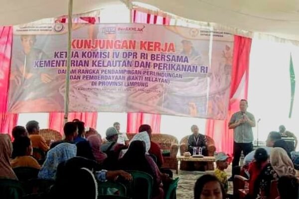 Kunjungan Kerja DPR RI dan KKP di Kabupaten Lampung Selatan
