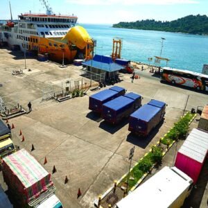Pelabuhan Penyeberangan ASDP Bakauheni Catat 131.287 Orang Tinggalkan Sumatra