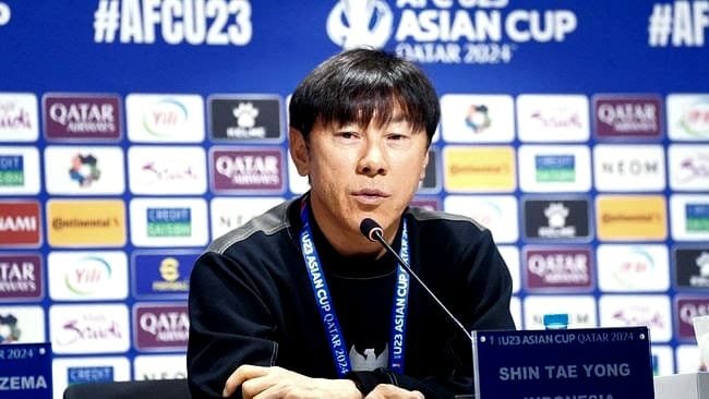 Pertandingan Grup A Piala Asia U-23 di Stadion Jassim bin Hamad, Doha