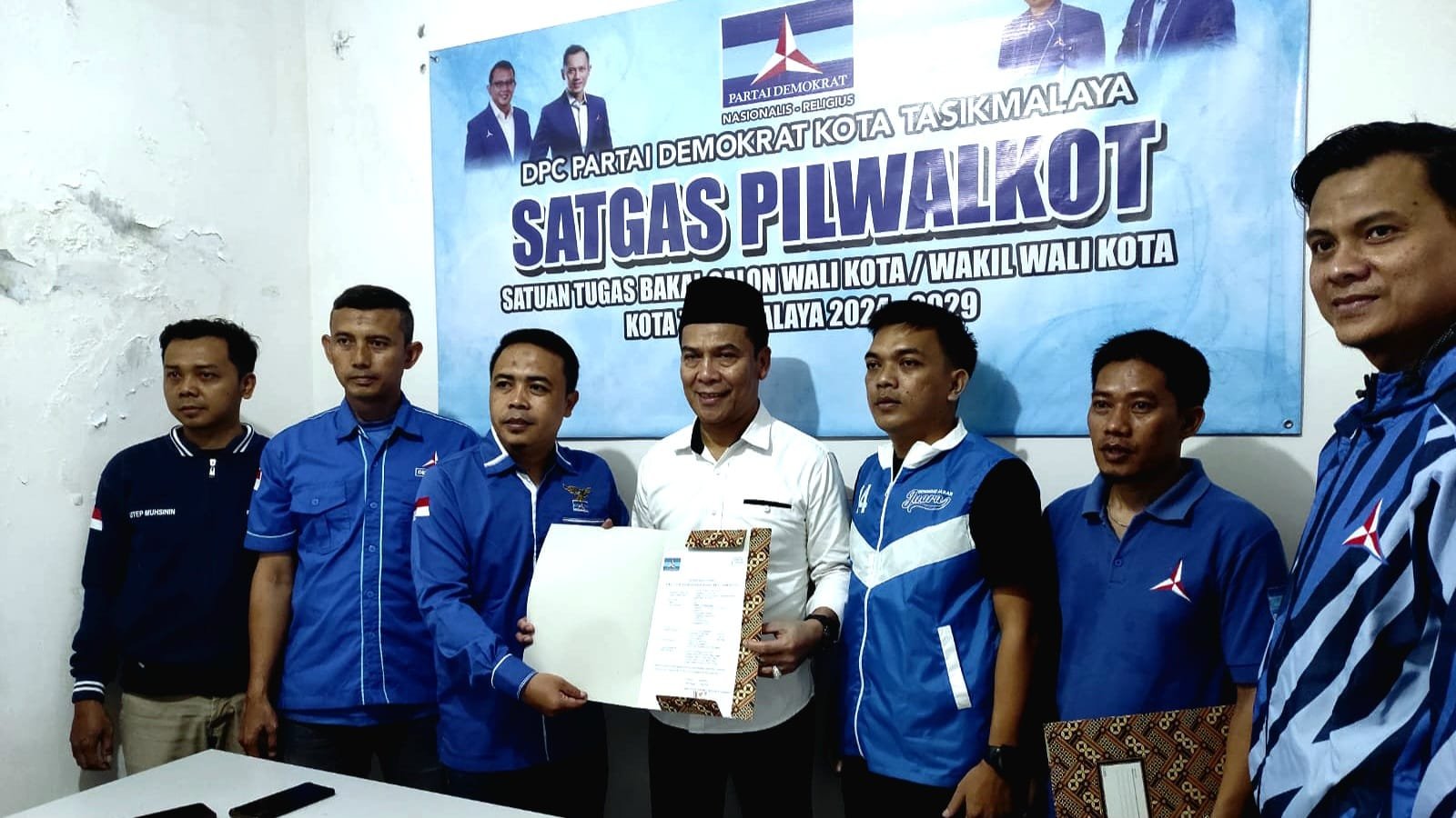 H. Azis Rismaya Mahpud Daftar Bakal Calon Wali Kota Tasikmalaya di Dua Partai