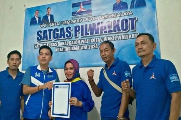 Bendahara DPC Partai Demokrat Kota Tasikmalaya Coba Peruntungan di Pilkada 2024