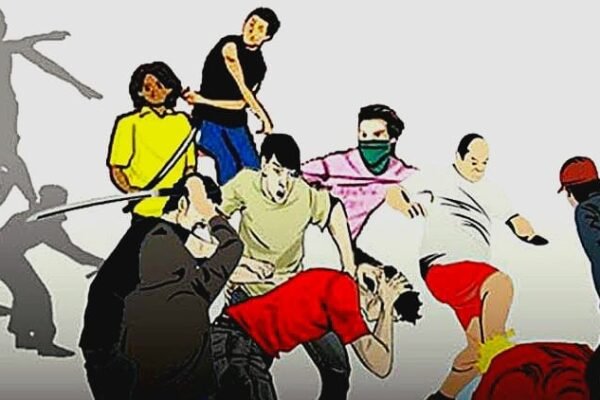 Ngeri….! Berawal dari Lakalantas Ormas Sundawani dan Manggala Saling Tumpahkan Darah