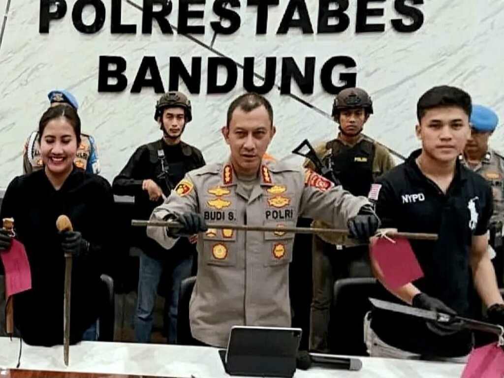 Hasil Olah TKP Bentrokan Dua Ormas di Bandung Polisi Tetapkan “T” Sebagai Tersangka