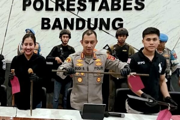 Hasil Olah TKP Bentrokan Dua Ormas di Bandung Polisi Tetapkan “T” Sebagai Tersangka