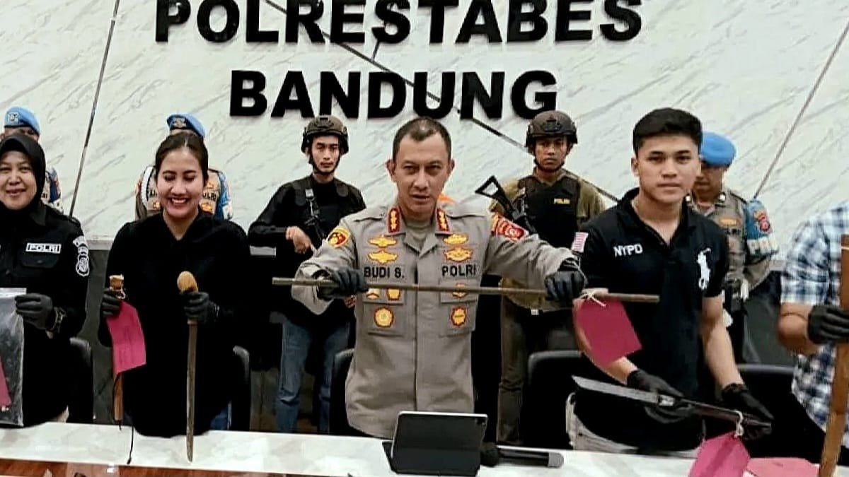 Hasil Olah TKP Bentrokan Dua Ormas di Bandung Polisi Tetapkan "T" Sebagai Tersangka