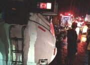 US (48) Jadi Tersangka Penyebab Lakalantas di Cipatat Yang Tewaskan 3 Orang