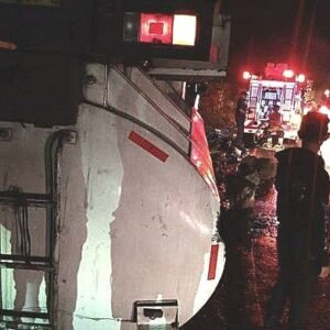 US (48) Jadi Tersangka Penyebab Lakalantas di Cipatat Yang Tewaskan 3 Orang