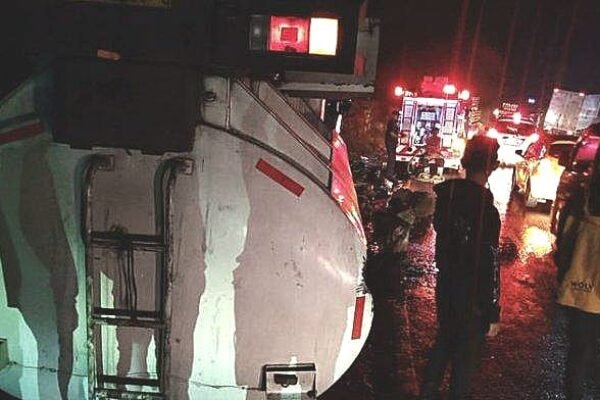 US (48) Jadi Tersangka Penyebab Lakalantas di Cipatat Yang Tewaskan 3 Orang