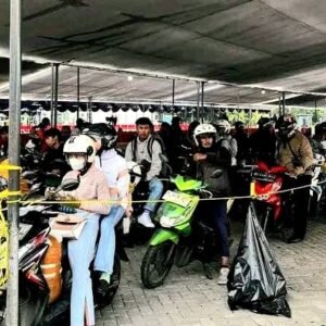 H-6 Lebaran, Trafik Pemudik Motor via Ciwandan Terpantau Lancar