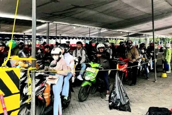 H-6 Lebaran, Trafik Pemudik Motor via Ciwandan Terpantau Lancar