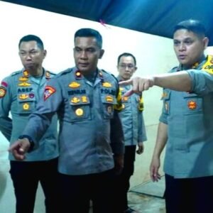 Kapolres Purwakarta, AKBP. Edwar Zulkarnain tinjau Pospam